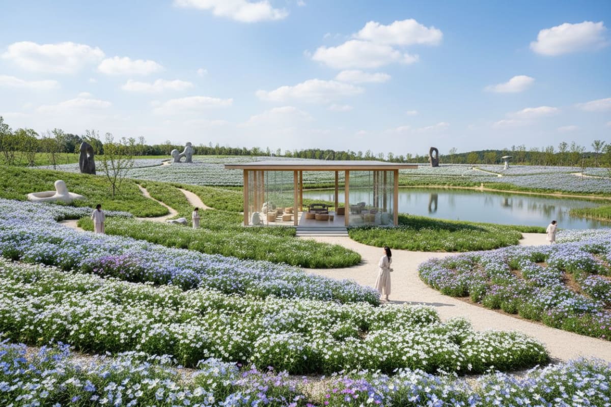 서천 별꽃농장 여유로운 2단계 여행 추천